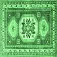 thumbnail image 1 of Ahgly Company Indoor Square Geometric Emerald Green Traditional Area Rugs, 8' Square, 1 of 4