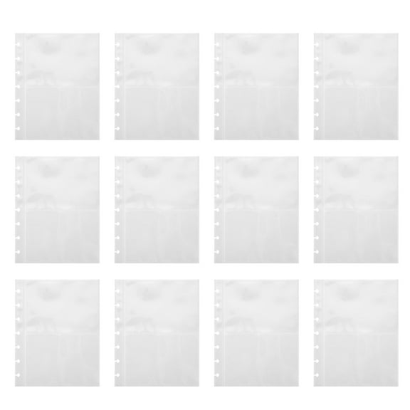 PBPBOX 25Pack Clear Design Photo Sleeves Plastic Suitable for Photos for Collectors