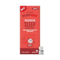 Sleepeez Sugar-Free 1mg Melatonin Chewable Tablets for Kids - Cherry Flavor
