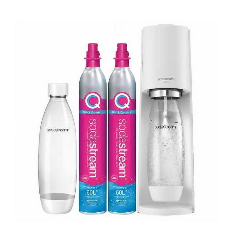 SodaStream Terra Sparkling Water Maker Machine Bundle White