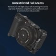 thumbnail image 4 of Poyinco Poyinco JN-138 Aluminum Camera Cage for Sony ZV-E10 II - Sturdy, Lightweight Design with Multiple Accessory Mounting Options and Full Access to Camera Functions in Sleek Black Finish, 4 of 7