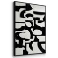 thumbnail image 3 of Prosperous Elements V9 Framed Premium Gallery Wrapped Canvas - Ready to Hang - 25 x 37 - Black Floating Frame, 3 of 9
