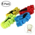 thumbnail image 1 of FRCOLOR Elastic tie rope 4 Colors Elastic Tie Rope for 3-Legged Race Game (Random Color),9.06"X1.18"X0.39", 1 of 5
