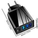 thumbnail image 3 of Cargador USB-C de 3,1 A, cargador de pared USB de 4 puertos para smartphones, 3 USB + Tipo C, cabezal de carga de 4 puertos, 3 of 7