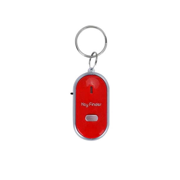 Portátil - Localizador de llaves perdidas, llavero con silbato, control de sonido, localizador de llaves