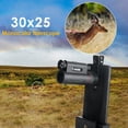 thumbnail image 3 of 30X25 Sightseeing Pocket Monocular Scope Night Vision Outdoor Telescope Kit, 3 of 7