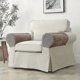 thumbnail image 2 of Sofa Armrest Cover for Armchair, Brown, 2 of 5