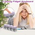 thumbnail image 4 of Mfigree 4 Button Keyboard Keychain Stress Toys for Adults Kids Funny Finger Keyboard Keychain Toys Desk Toys Stress Toys Gifts ,Suit for Boys & Girls 3-13 Years Old Birthday Gifts, 4 of 7