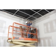 Donn 2 Ft. x 1 In. White Steel Fire Resistant Ceiling Tile Cross Tee Pack of 60