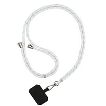 Zznnkj Universal Cell Phone Lanyard Around The Neck, Crossbody Adjustable Nylon Phone Lanyard Patch with Neck Strap for Most Smartphones(Bright Color Series)