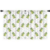 Blackout Kids Curtains,Cute Dragon Pattern with Stars Childrens Insulated Curtains Set Of 2,Bedroom Essentials,Toddler Room Decor 42"x54"