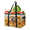 Multicolor 1, variant on CURLYOOT Floral Watercolor Summer Bee Reusable Grocery Bag, Large Foldable Grocery Totes Shopping Bag for Groceries, Shopping Bags with Handles for Kitchen Trunk Picnic