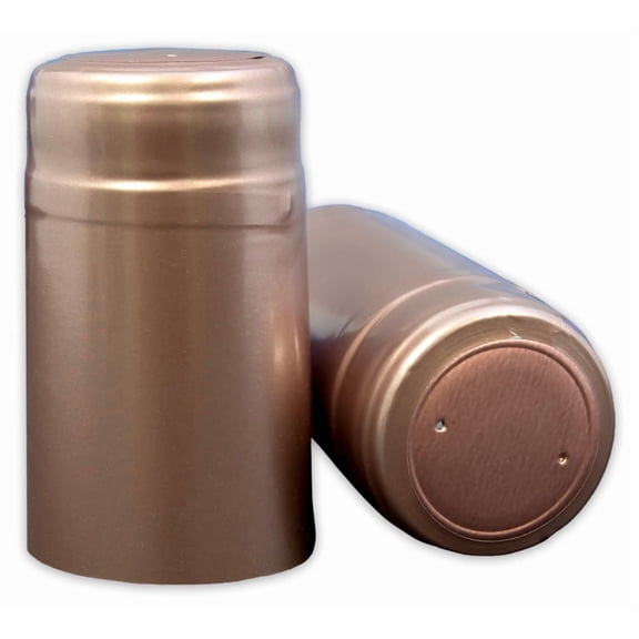 DUSTY ROSE PVC SHRINK CAPSULES 30 Pack