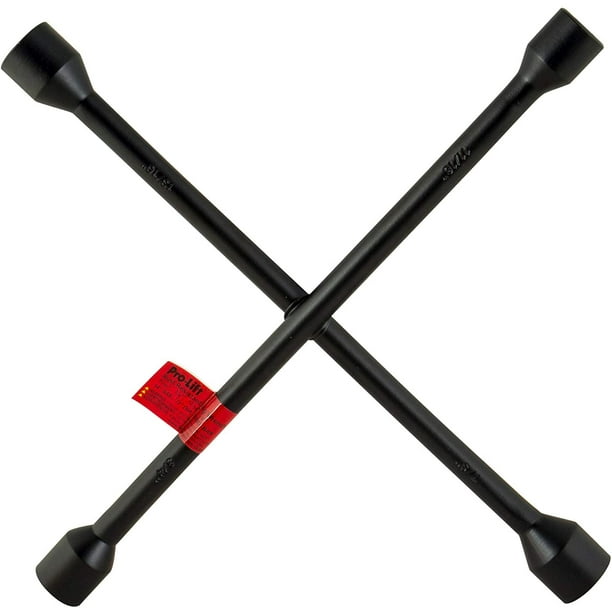 prolift w9010p 14inch heavy duty sae lug wrench 4way cross wrench