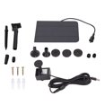 thumbnail image 1 of Solar Fountain Pond Pump 200L/H Solar Water Pump USB Powered Landscape Garden Fountain Pump, 1 of 5