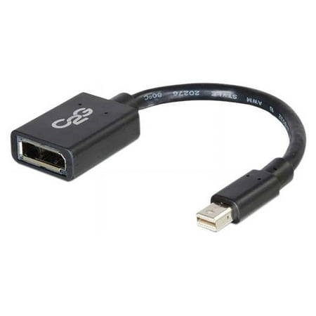 UPC: 0757120543039 | C2g 6In Mini Displayport To Displayport Adapter Converter – Black