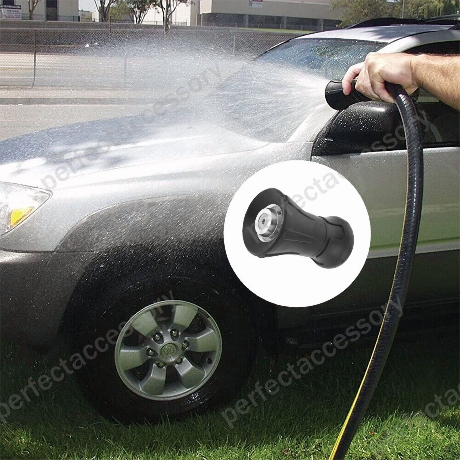 PURELY- Fireman Style Garden Hose Nozzle High Pressure Sprayer Washing Jet Adjustable