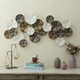 thumbnail image 4 of Luxen Home Metal Textured Round Discs Abstract Wall Art, 4 of 10
