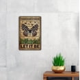 thumbnail image 4 of Letrero de metal para pared con diseño de lata QIONGQI Let It Be The Beatles, 4 of 4