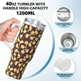 thumbnail image 3 of Bingfone Cute Small Farm Birds for 40 Oz Stainless Steel Travel Mug Double Wall Water Coffee Cup for Home,Office, Outdoor Works Great for Ice Drinks and Hot Beverage, 3 of 8