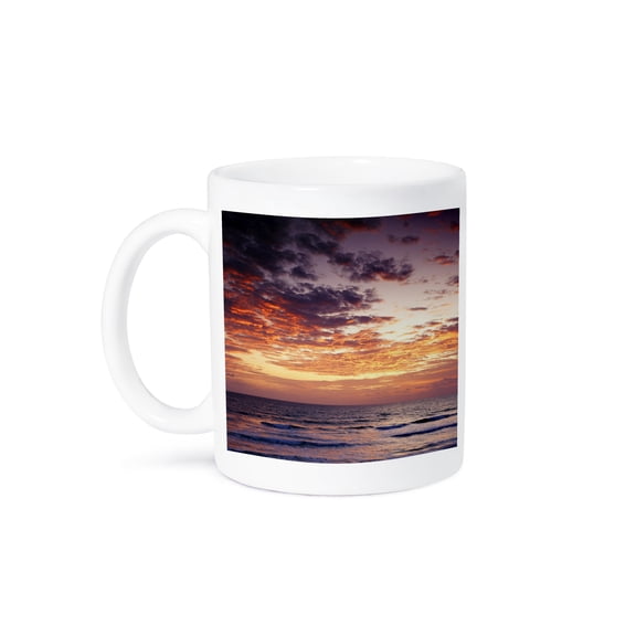 3drose, Sunrise Over Atlantic Ocean, Florida, Usa - Us10 Aje0279 - Adam Jones, 15oz Mug