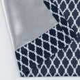 thumbnail image 3 of Kate Aurora 2 Pack Amari Contemporary Lattice Light Filtering Grommet Top Window Curtain Panels - Assorted Colors, 84 in.Long, 3 of 3