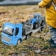 thumbnail image 4 of Camión de transporte para niños, juguete educativo temprano, vehículos de ingeniería Azul, 4 of 9