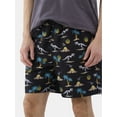 thumbnail image 4 of No Boundaries Men's & Big Men's Elastic Waist Swim Trunks, 7" Inseam, Sizes XS-5XL, 4 of 4