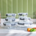 thumbnail image 2 of Mainstays 12 pcs Set Mixed Glass Food Storage Container, 2 of 7