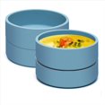 thumbnail image 1 of Silicone Air Fryer Egg Pan, Reusable Sous Egg Bite Maker Air Fryer Egg Mold Individual Microwave Egg Cooker Blue 4Pcs,4 * Egg Pan,Blue, 1 of 7