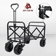 thumbnail image 4 of Carrito Plegable JustClick MX Para Camping Súper Paseo Grande Ultra Resistente Con Frenos, 4 of 11