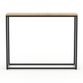 thumbnail image 3 of RST Brands Emery Contemporary Oak Wood Console Table in Brown, 3 of 4