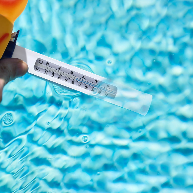 Floating Pool Thermometer Goldfish Floating Pool Thermometer for Water  Temperature 