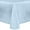 Blue, variant on Ultimate Textile Reversible Shantung Satin - Majestic 108 x 156-Inch Oval Tablecloth
