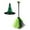 Green, variant on Yyuenw 1 Set of Halloween Party Witch Hat Broom Kit, Wizard Hat and Broom for Kids, Halloween Costume Cosplay Props, Halloween Decorations