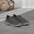 thumbnail image 2 of Zapatos Skechers Gowalk Arch Fit para hombre, color gris y azul marino, talla 11.5, 2 of 9