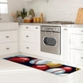 thumbnail image 3 of Baseball Rectangular Kitchen Rug, 15.7"x59", Washable, , Absorbent - Kitchen Mats, Mat, Rug, 3 of 6