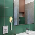 thumbnail image 4 of 2 soportes para cepillos de dientes con diseño creativo de erizo, multifunción, para baño (verde), 4 of 6
