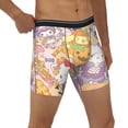 thumbnail image 4 of Lsque Sanrio Pattern Men's Performance Stretch Underwear, Athletic Long Leg Briefs，Moisture-Wicking-XX-Large, 4 of 6