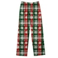 thumbnail image 4 of Women’s Christmas Pajama Set Two Piece Long Sleeve Button Up Top and Full Length Pants with Funny Xmas Print Cozy Holiday Sleepwear for Family Matching and Festive Lounging, 4 of 7