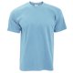 thumbnail image 1 of B&C - Camiseta Básica de manga corta y cuello redondo Exact 190 para hombre - 100% algodón (Azul cielo), 1 of 2