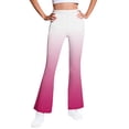 thumbnail image 2 of Cowsor Girls Flared Dress Pants – Soft Bell Bottom Uniform Pants for School or Daily Wear, 2 of 6