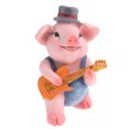 thumbnail image 4 of Casa Bambole Miniatura PorcellanaAccesorios de Producto commerce business Tocar guitarra cerdo, 4 of 9