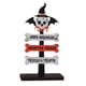 thumbnail image 2 of Xihbxyly Adornos de Madera para Halloween, Adornos de Mesa para Festivales de Fantasmas, Diseño de Calabaza y Murciélago Espeluznante, Decoración Versátil para Fiestas, Ambiente de Casa Embrujada, Fá, 2 of 6