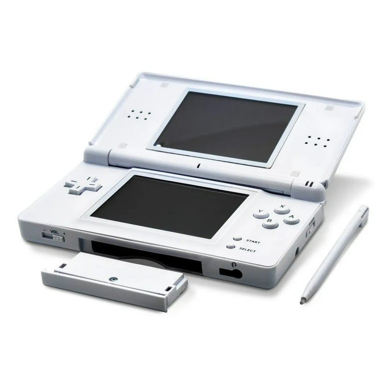 Restored Nintendo DS Lite Polar White Handheld Game Console