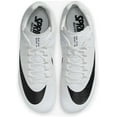 thumbnail image 4 of Nike Rival Sprint Track \u0026 Field Sprinting Spikes Color: White/Metallic Silver/Pure Platinum/Black Size: 7.5, 4 of 9