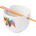 thumbnail image 1 of Cuenco para ramen plateado Buffalo Marvel Retro Avengers, 600 ml, 1 of 6