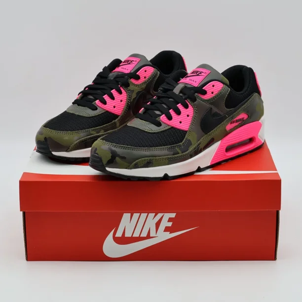IF1721-300 Nike Air Max 90 PRM Sequoia Hyper Pink Phantom Black (Men's)