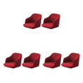 thumbnail image 4 of Baohd 2 Pcs Housses de Fauteuil Entretien Facile Installation Rapide et Designs à la Mode Rouge Vin 3Ensemble, 4 of 6