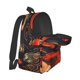 thumbnail image 5 of Disketp Fiery Floral Pattern Mochila Escolar de Gran Capacidad y Peso Ligero, Mochila de Viaje Ideal para Escuela, Trabajo y Uso Diario, Cómoda y con Estilo, 5 of 8